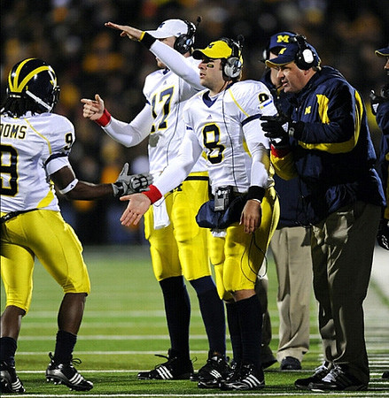 Martavious Odoms (9), David Cone (17), Nick Sheridan (8), and Rich Rodriguez