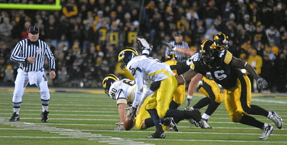 David Moosman (60) and Tate Forcier (5)