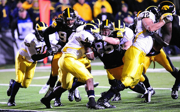 Martell Webb (80), Brandon Minor (4), and Mark Huyge (72)