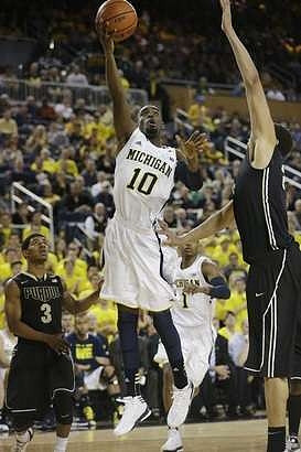 Tim Hardaway Jr. (10) and Glenn Robinson III (1)