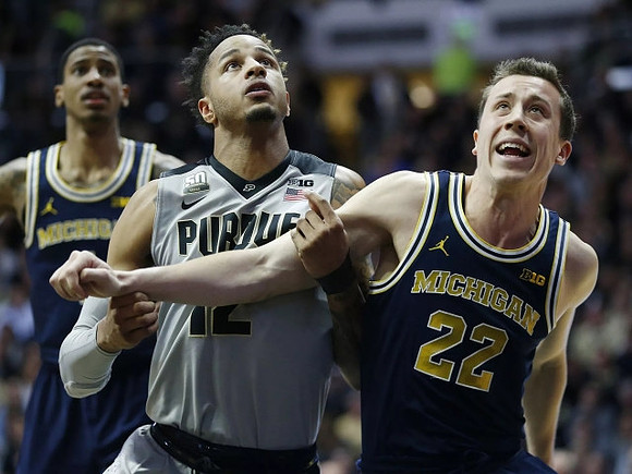 Charles Matthews (1) and Duncan Robinson (22)