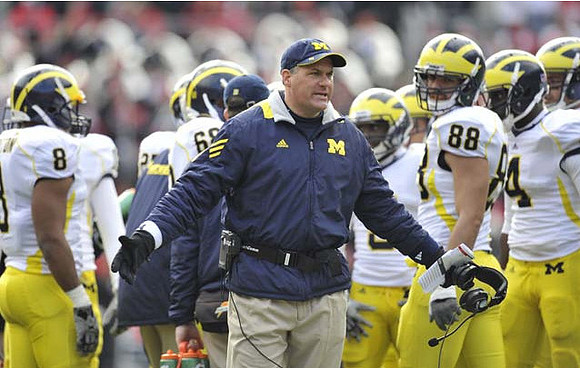 Jonas Mouton (8), Mike Martin (68), Rich Rodriguez, Craig Roh (88), and Cameron Gordon (4)
