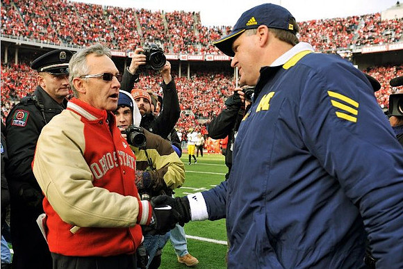 Jim Tressel and Rich Rodriguez