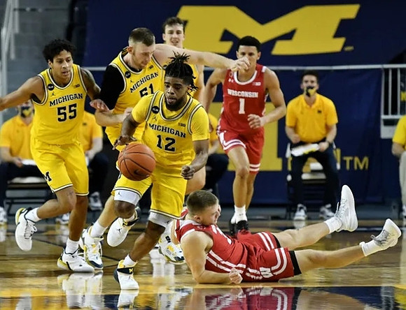 Eli Brooks (55), Mike Smith (12), Austin Davis (51), and Franz Wagner (21)