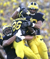 Mario Manningham, Jake Long, and Mike Massey
