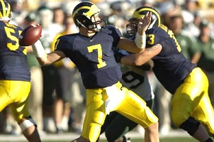 Chad Henne, Mark Bihl, and Alex Mitchell