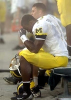 Braylon Edwards (1) and Chad Henne (7)