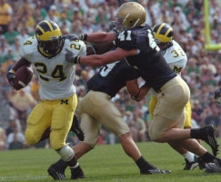 Jerome Jackson (24) and Kevin Dudley (32)