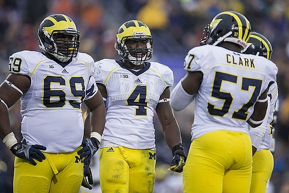 Willie Henry (69), Cameron Gordon (4), and Frank Clark (57)