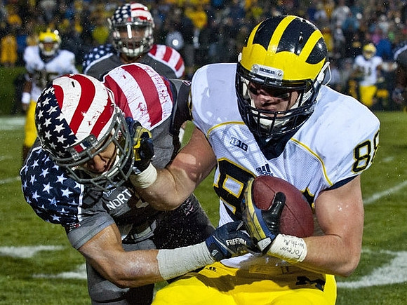 Jehu Chesson (86) and Jake Butt (88)