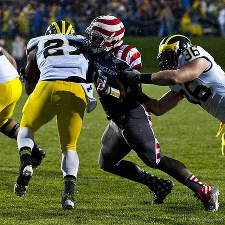 Derrick Green (27) and Joe Kerridge (36)