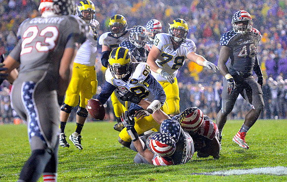 Kyle Bosch (65), Devin Gardner (98), and Erik Magnuson (78)