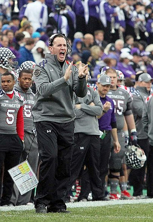 Northwestern Head Coach Pat Fitzgerald