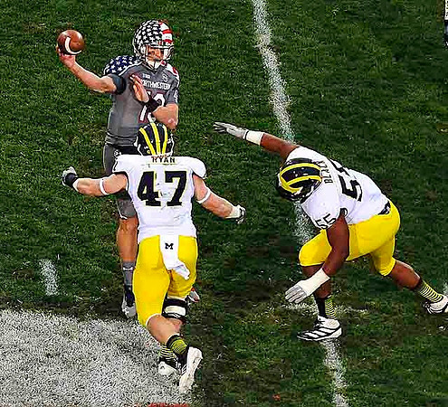 Jake Ryan (47) and Jibreel Black (55)