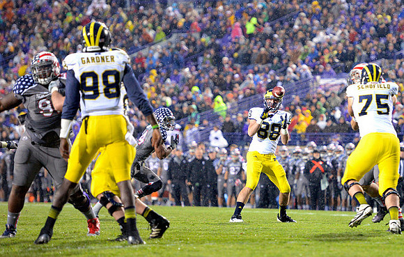 Devin Gardner (98), Jake Butt (88), and Michael Schofield (75)