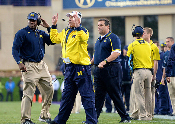 Greg Mattison and Brady Hoke