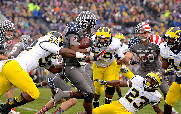 Royce Jenkins-Stone (52), Sione Houma (39), Dennis Norfleet (23), and Delano Hill (44)