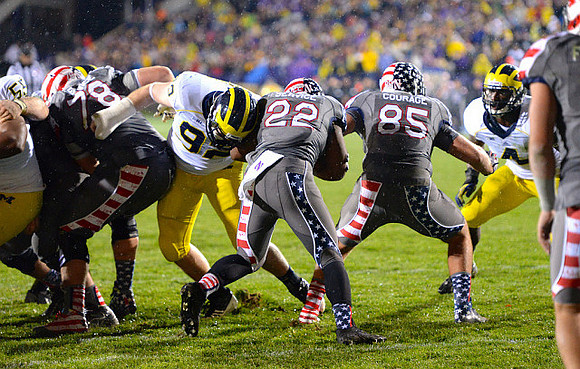 Jibreel Black (55), Keith Heitzman (92), and Cameron Gordon (4)