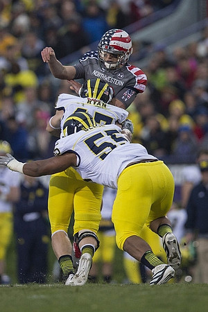 Jake Ryan (47) and Jibreel Black (55)