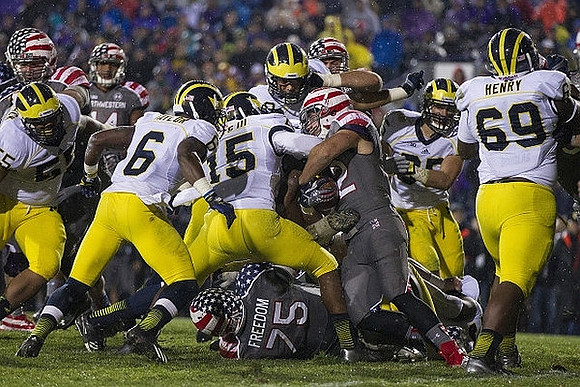 Jibreel Black (55), Raymon Taylor (6), James Ross (15), Joe Bolden (35), and Willie Henry (69)