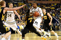 Mark Donnal (34) and Muhammad-Ali Abdur-Rahkman (12)