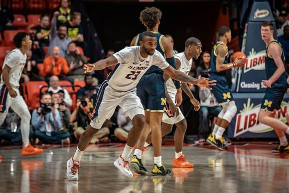 Jordan Poole (2), Charles Matthews (1), and Jon Teske (15)