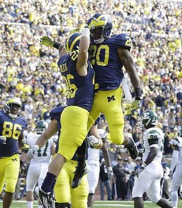 Kevin Koger (86), Michael Shaw (20), and Drew Dileo (26)