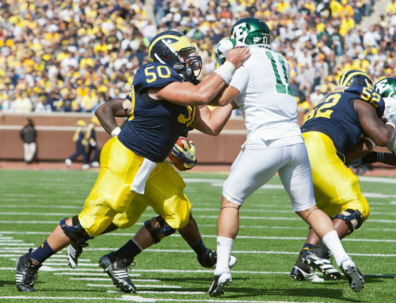 David Molk (50) and Ricky Barnum (52)