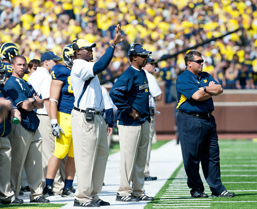 Fred Jackson and Brady Hoke