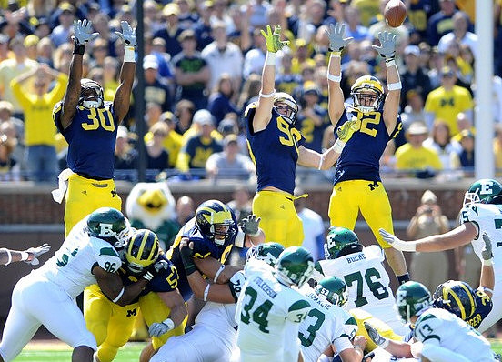 Ricky Barnum (52), Craig Roh (88), Jake Ryan (90), Kevin Koger (86), and Jordan Kovacs (32)