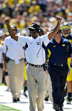 Fred Jackson and Brady Hoke