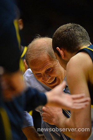 Nik Stauskas (11) and John Beilein