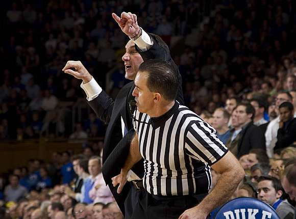 Duke Head Coach Mike Krzyzewski