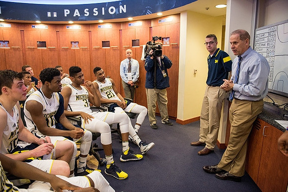 Michigan Team and John Beilein