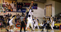 Muhammad-Ali Abdur-Rahkman (12), Duncan Robinson (22), Moritz Wagner (13), and Charles Matthews (1)