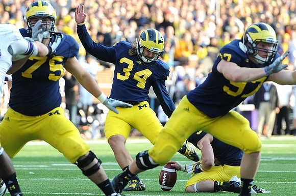 Michael Schofield (75), Brendan Gibbons (34), Drew Dileo (9), and Brennen Beyer (97)