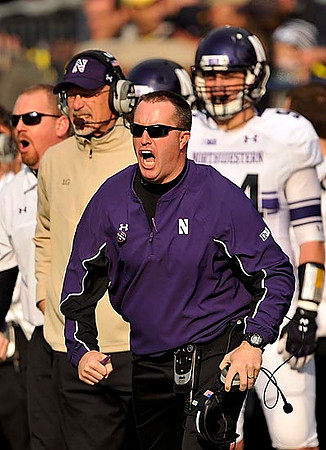 Northwestern Head Coach Pat Fitzgerald