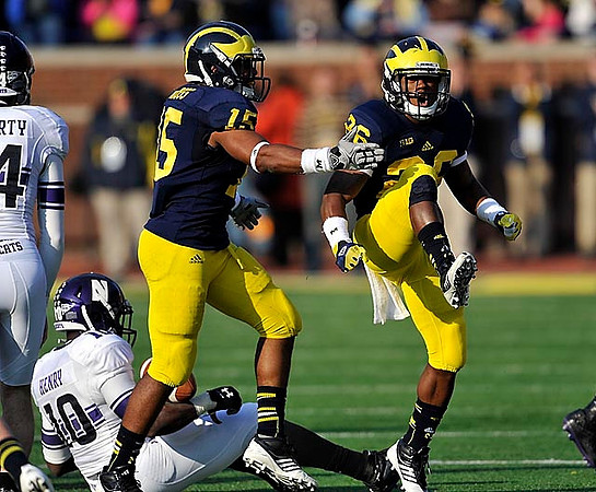 James Ross (15) and Dennis Norfleet (26)