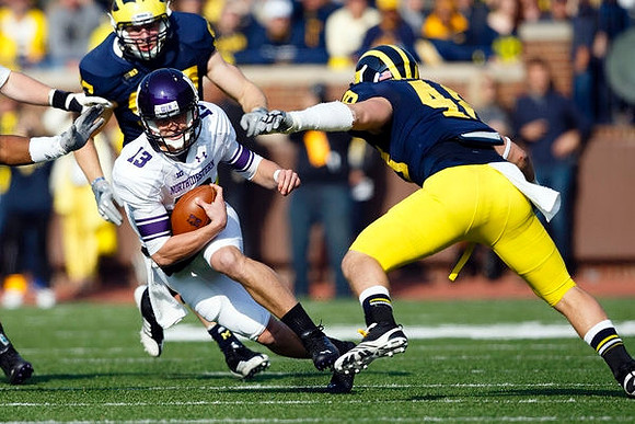 Desmond Morgan (48) and Brennen Beyer (97)