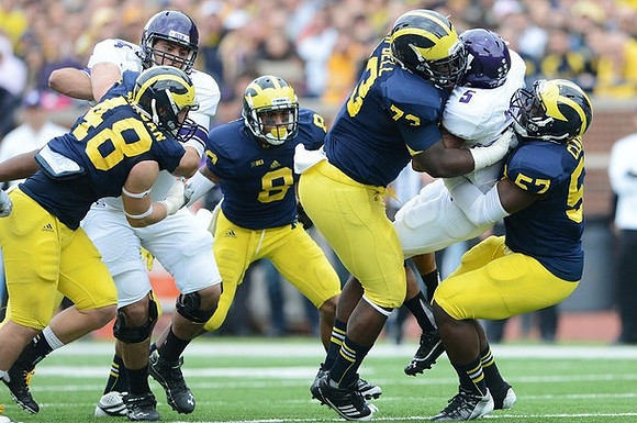 Desmond Morgan (48), J.T. Floyd (8), William Campbell (73), and Frank Clark (57)