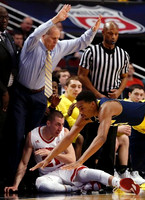 Bacari Alexander, John Beilein, and Zak Irvin (21)