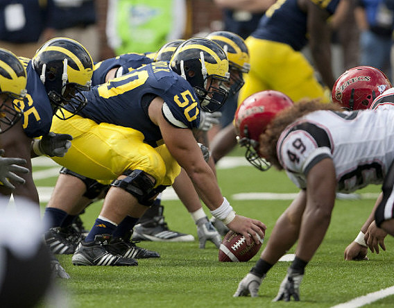 Patrick Omameh (65) and David Molk (50)