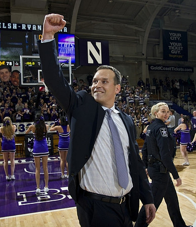 Northwestern Head Coach Chris Collins