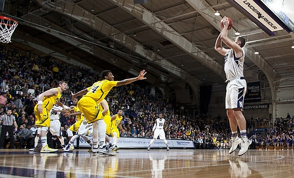 Ricky Doyle (32), Muhammad-Ali Abdur-Rahkman (12), Aubrey Dawkins (24), and Zak Irvin (21)