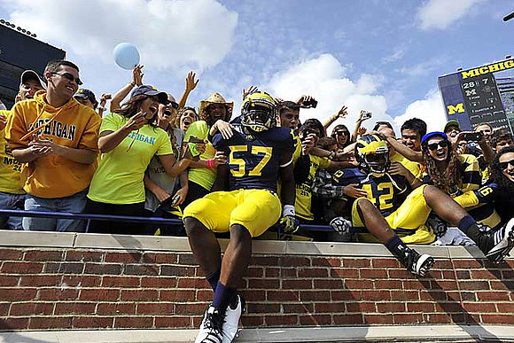 Frank Clark (57) and J.B. Fitzgerald (42)