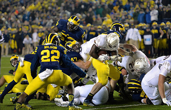 Jarrod Wilson (22), Mario Ojemudia (53), and Jake Ryan (47)