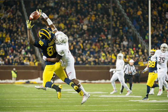 Amara Darboh (82) and Jake Butt (88)