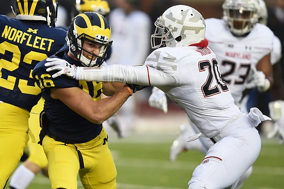 Dennis Norfleet (23) and Jack Wangler (16)