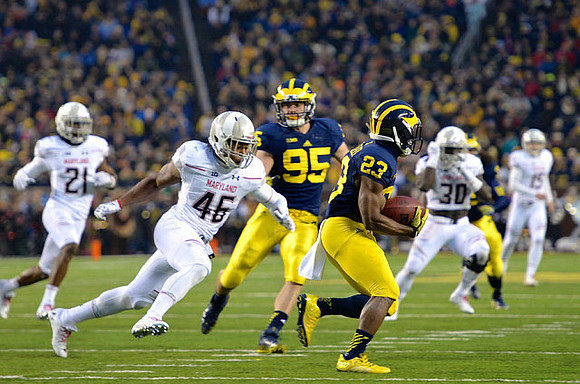 Michael Jocz (95) and Dennis Norfleet (23)