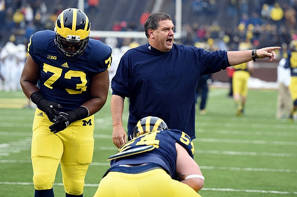 Maurice Hurst (73), Brady Pallante (54), and Brady Hoke